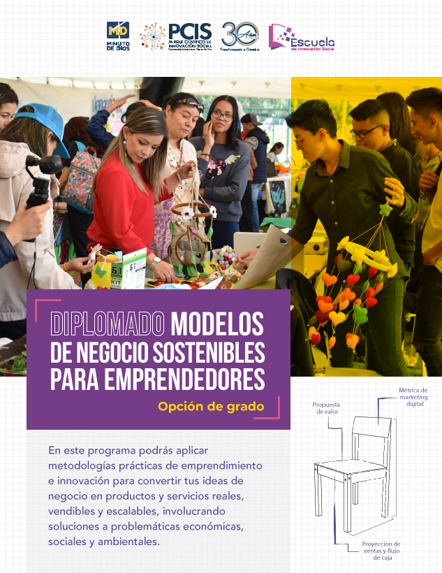 Brochure Diplomado Modelos de Negocio Sostenibles para Emprendedores