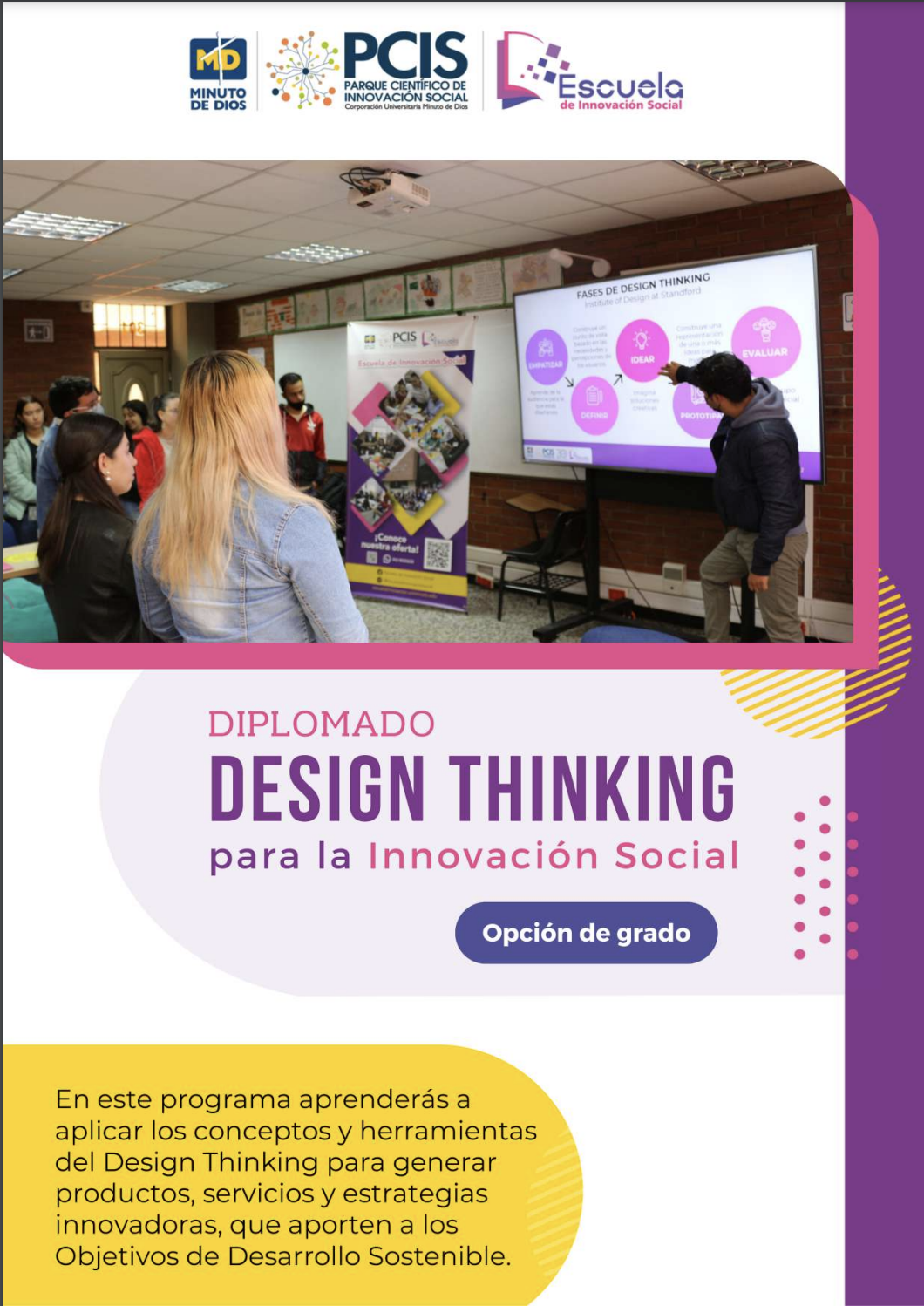 Diplomado en Design Thinking con énfasis en Innovación Social